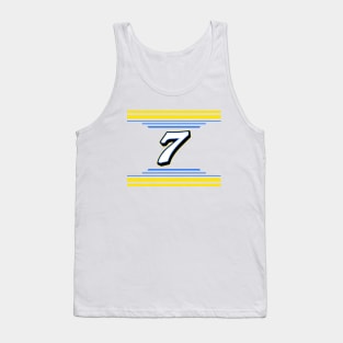 Corey LaJoie #7 2024 NASCAR Design Tank Top